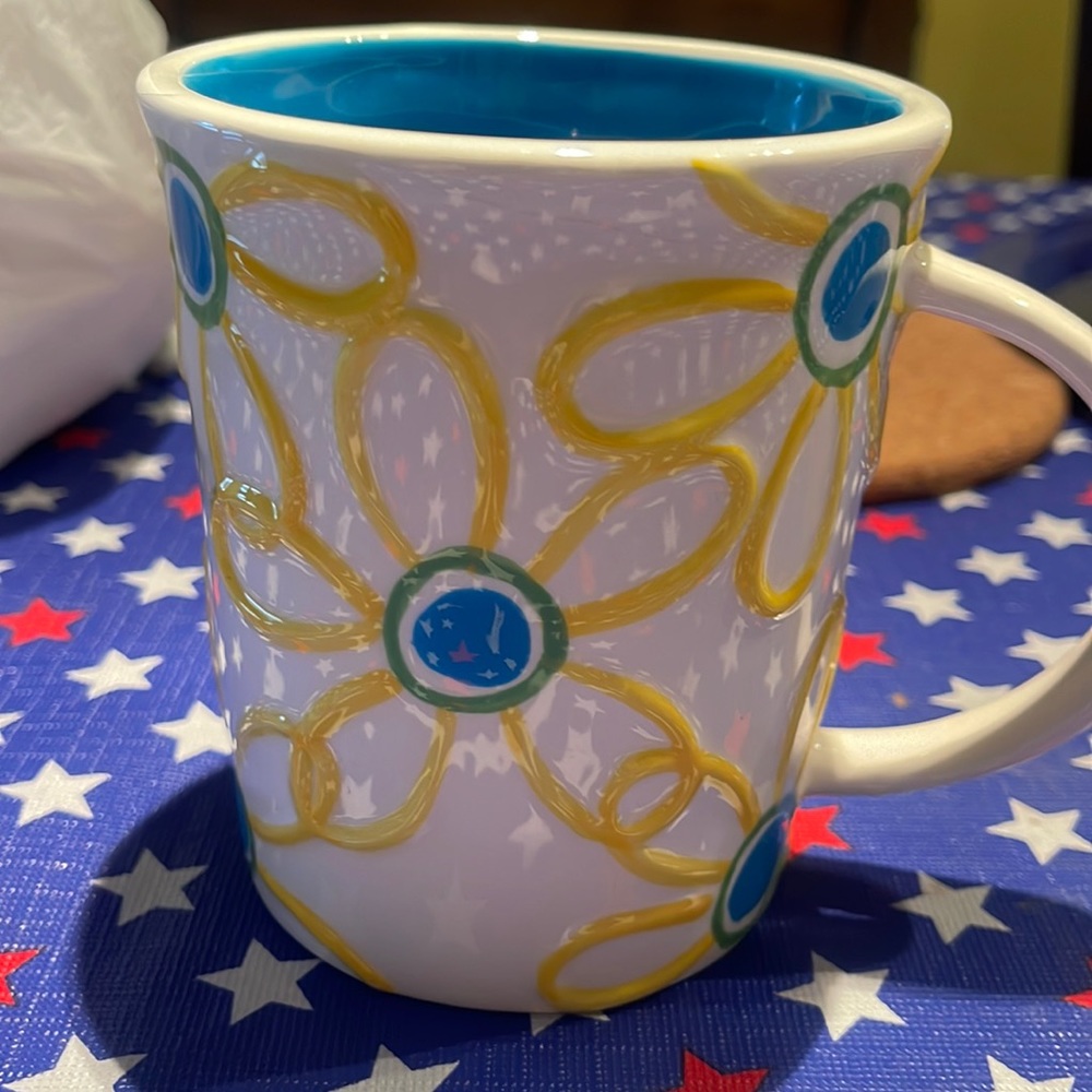Hand painted Starbucks coffee Mug